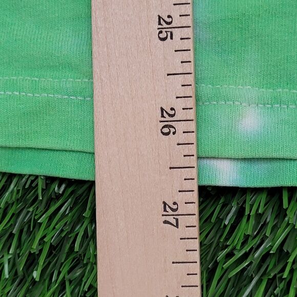 Panama City Tie-Dye Shirt Medium 20x26 Green Peace-&-Love - Picture 5 of 12